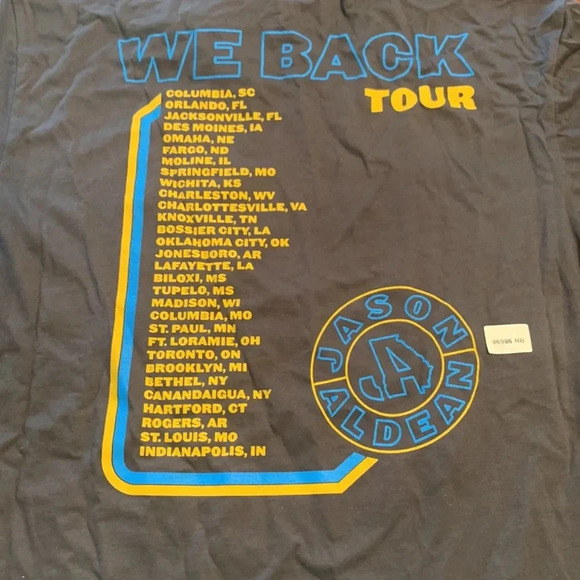 Jason Andean Band Concert Tee Shirt - Picture 6 of 9